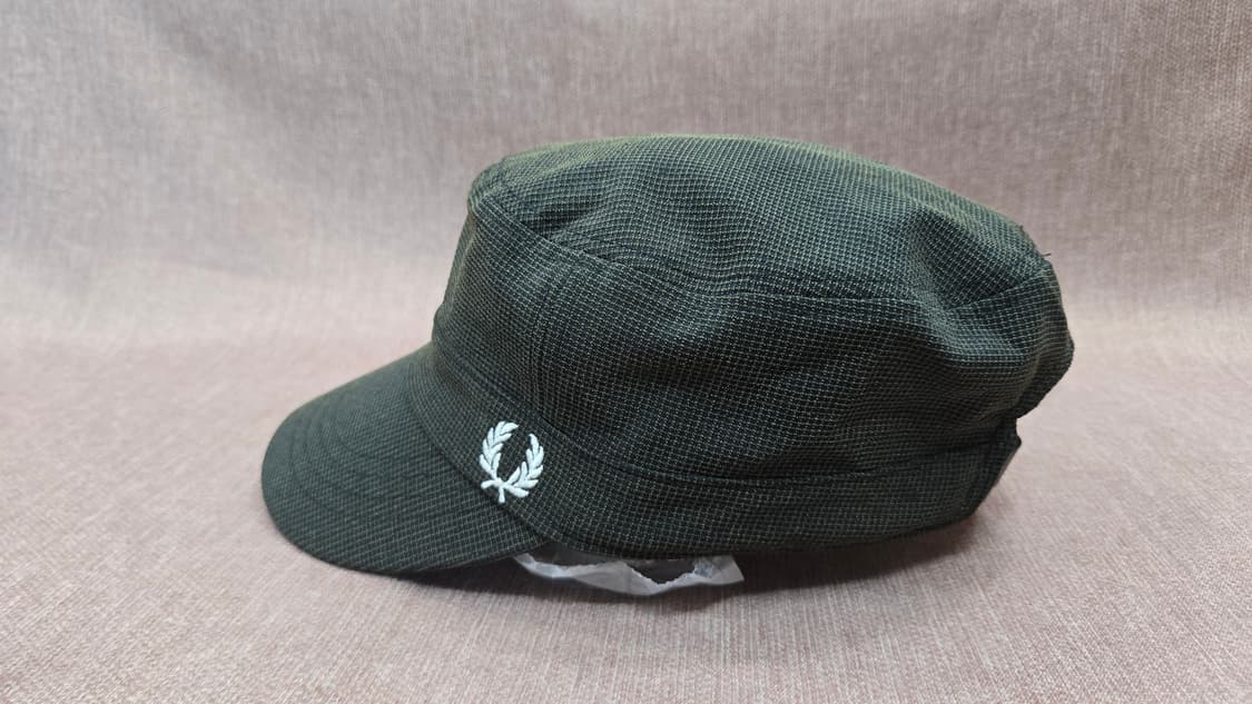 [정품] 프레드페리 마이크로 체크 밀리터리 캡 (HW3638) 상품이미지3