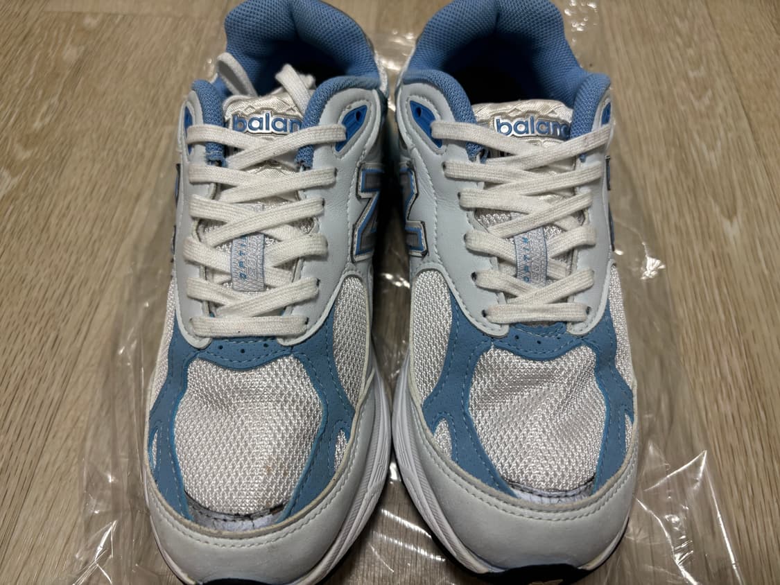 뉴발란스 990v3 화이트 블루 220 상품이미지4