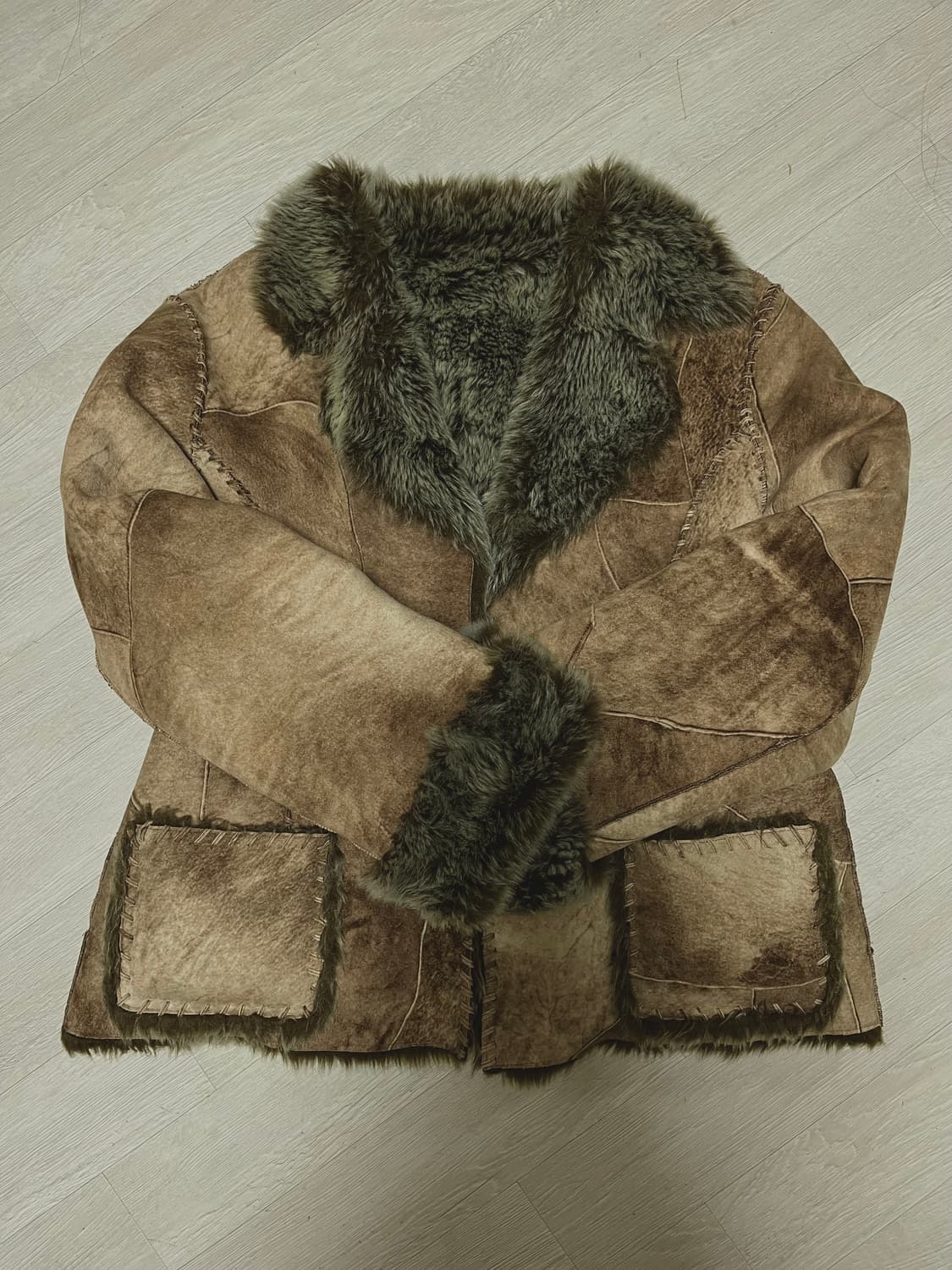 빈티지 퍼무스탕 자켓 상품이미지1