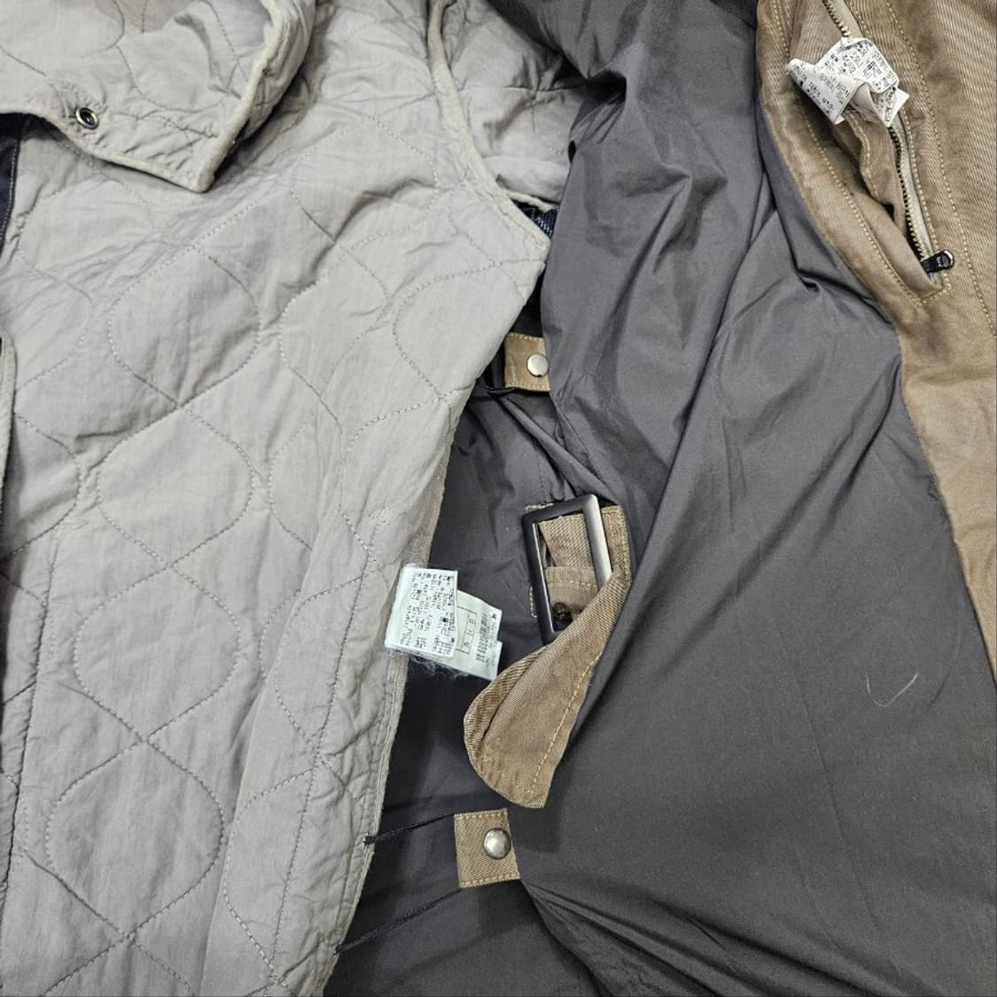 cp컴퍼니 트렌치 코트 / 퀼팅 라이너 자켓 상품이미지8