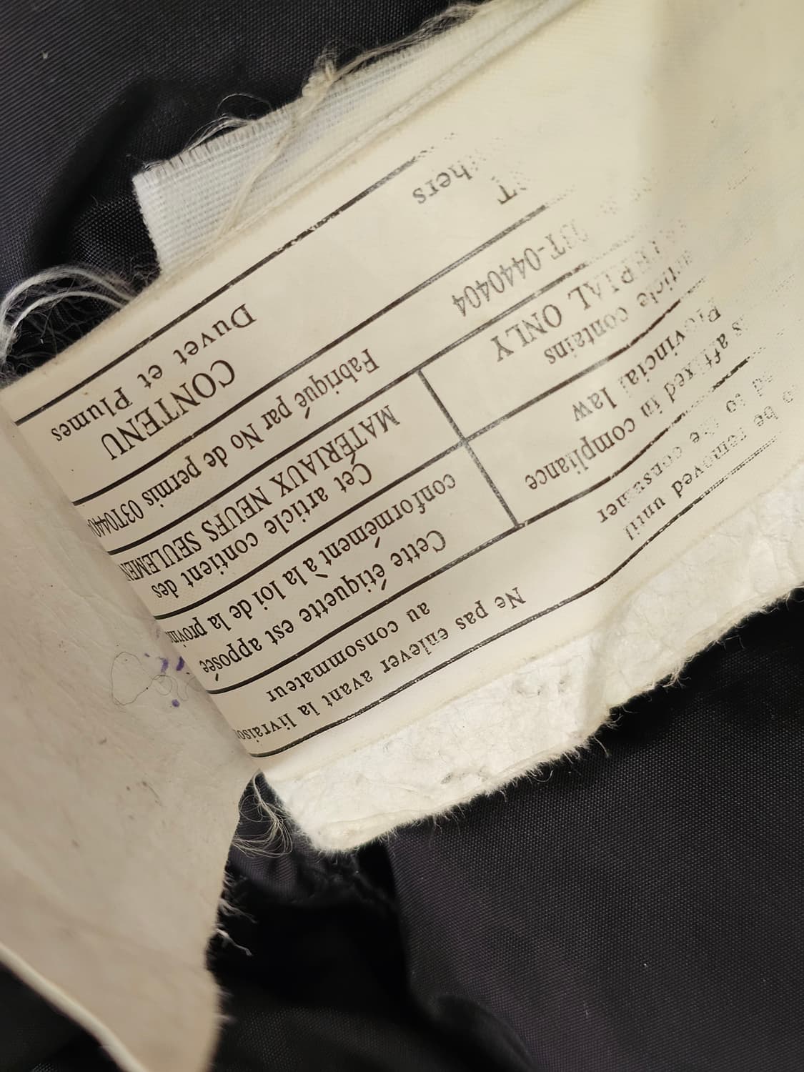 무스너클 스틸링 패딩 네이비 XS 상품이미지10