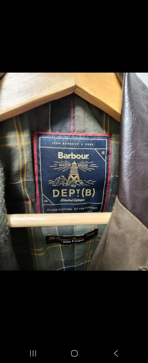 바버 Beacon sport 왁스 자켓 스카이폴 에디션 상품이미지5