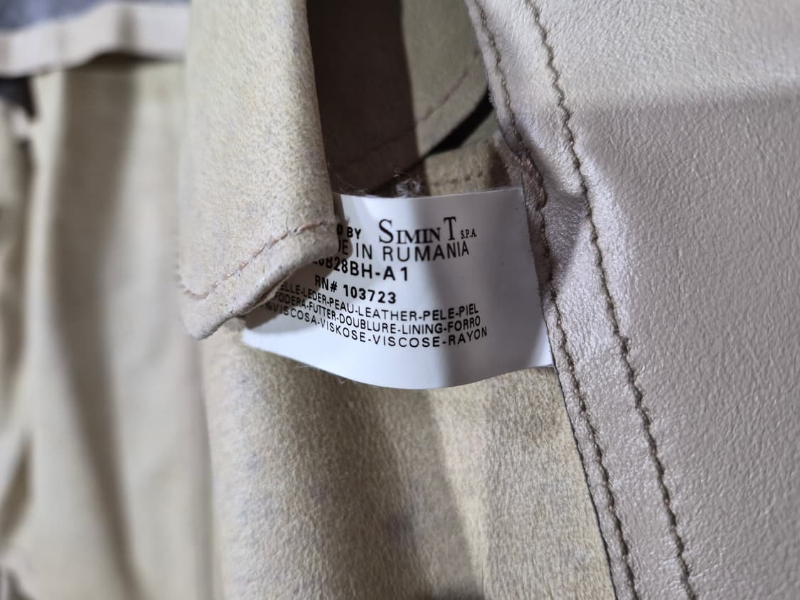 Armani Jean's 알마니 진 레더 자켓52(우리95 ~100) 상품이미지10