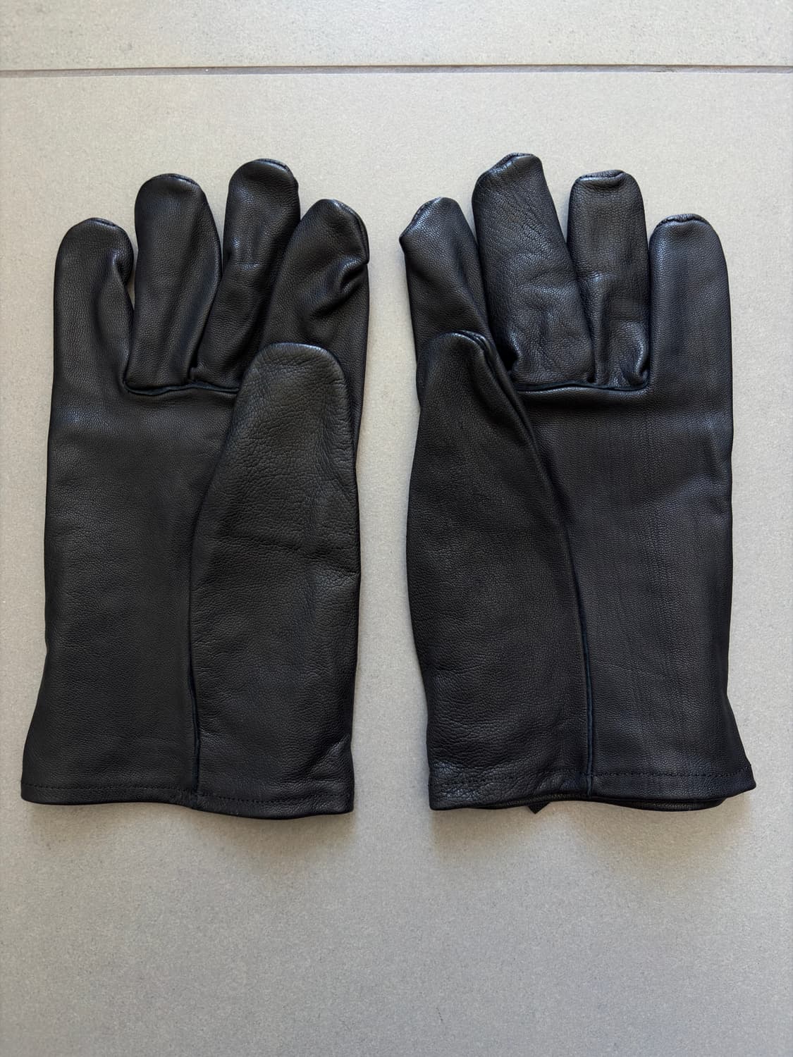 80s 벨기에 군 가죽 장갑  상품이미지2