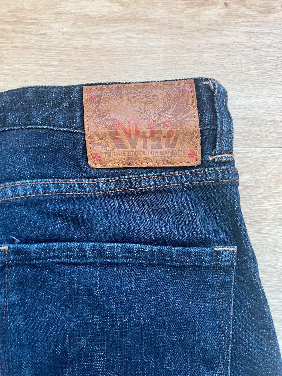 Evisu 빅로고 데님  상품이미지4