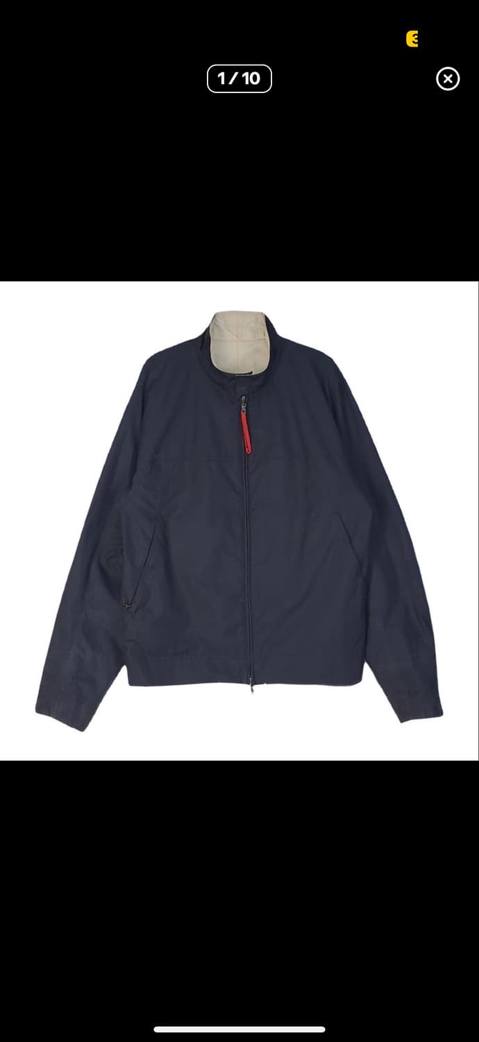 00‘s 프라다스포츠 리버시블 자켓 상품이미지1