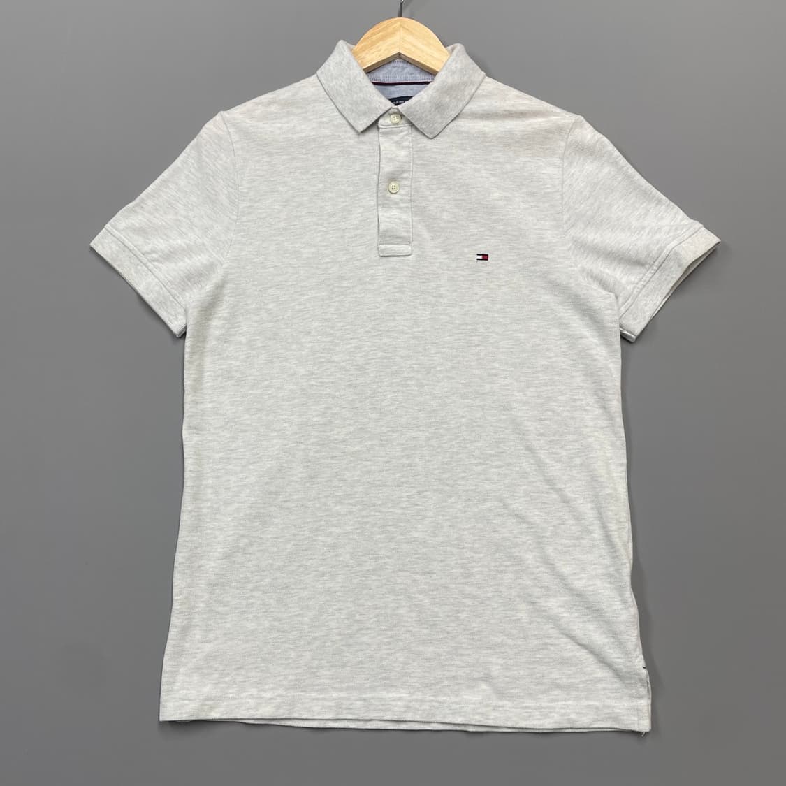 타미힐피거 카라 반팔티 그레이 S [052104] 상품이미지3