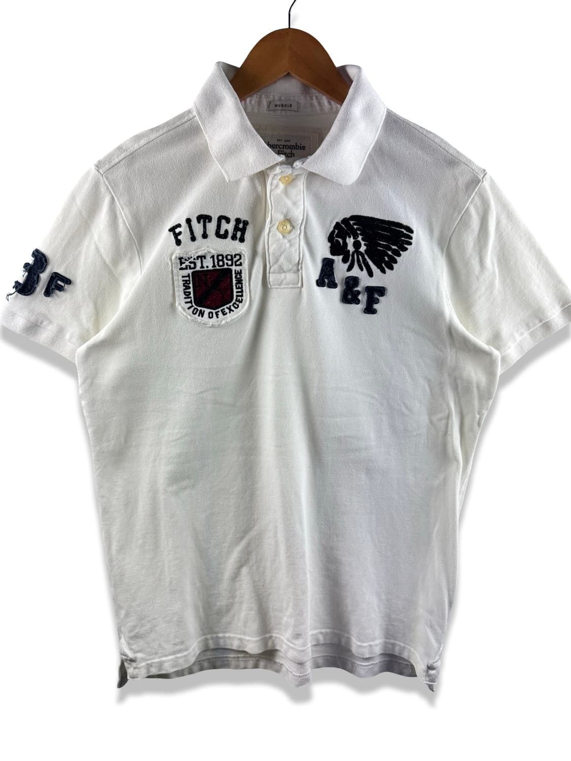 아베크롬비 인디언 패치 카라티셔츠2831 상품이미지1