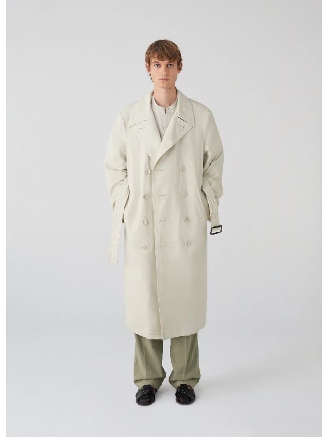 [M] 르메르 아이보리 트렌치코트 상품이미지1