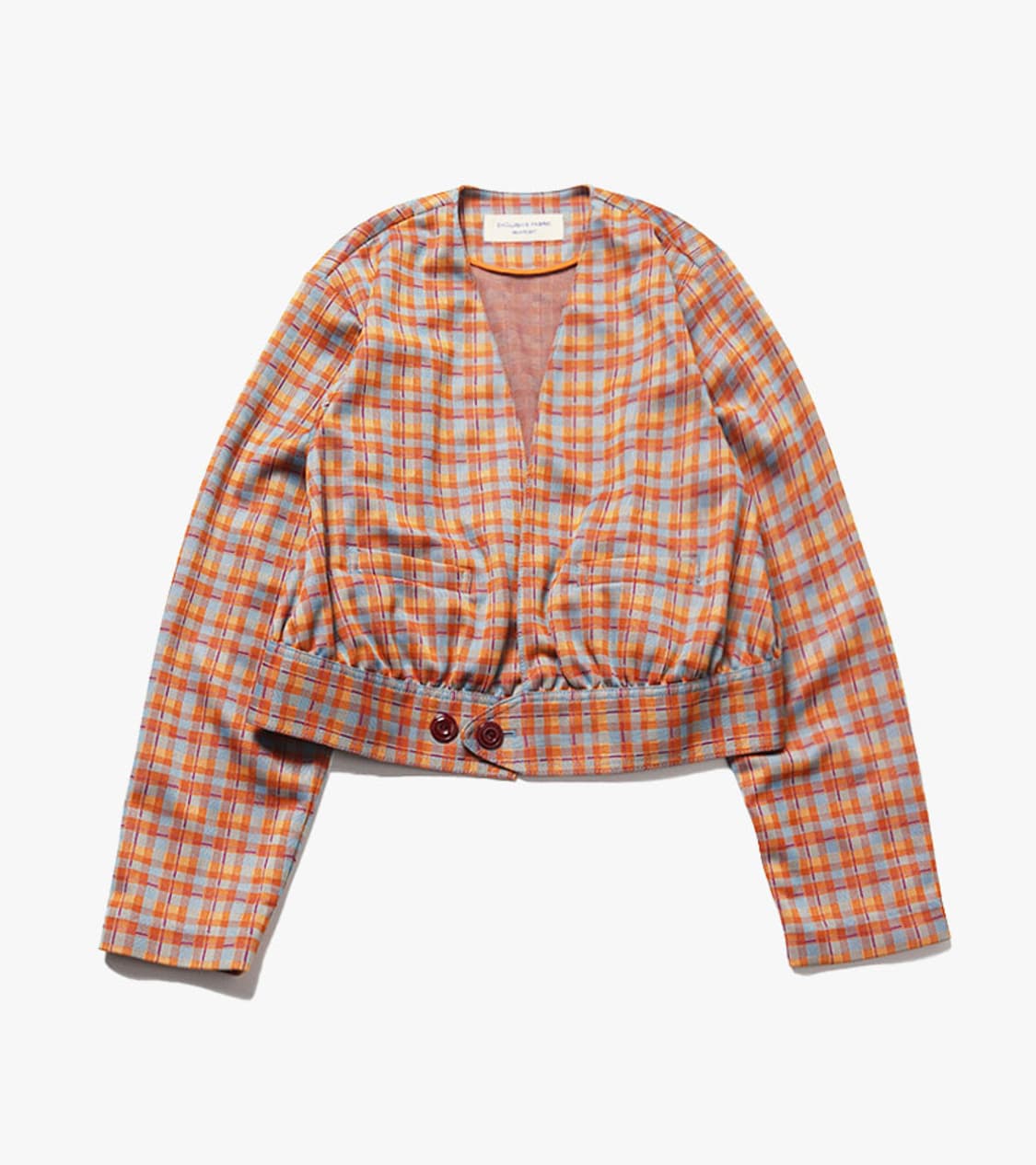 BEAMS BOY - JACQUARD SHORT JACKET 상품이미지1
