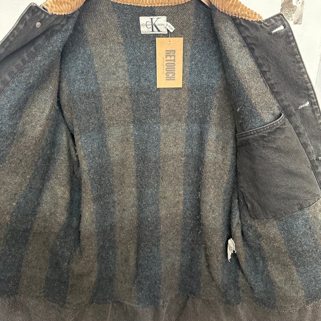 90‘s 캘빈 클라인 초어 자켓 상품이미지8