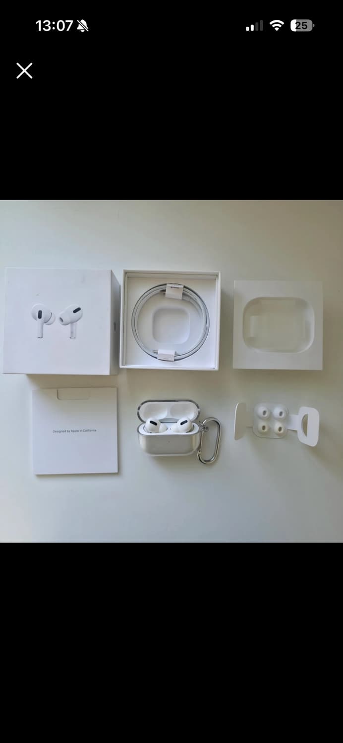 애플 에어팟 프로 1세대 풀박스 (노캔 잡음) 상품이미지1