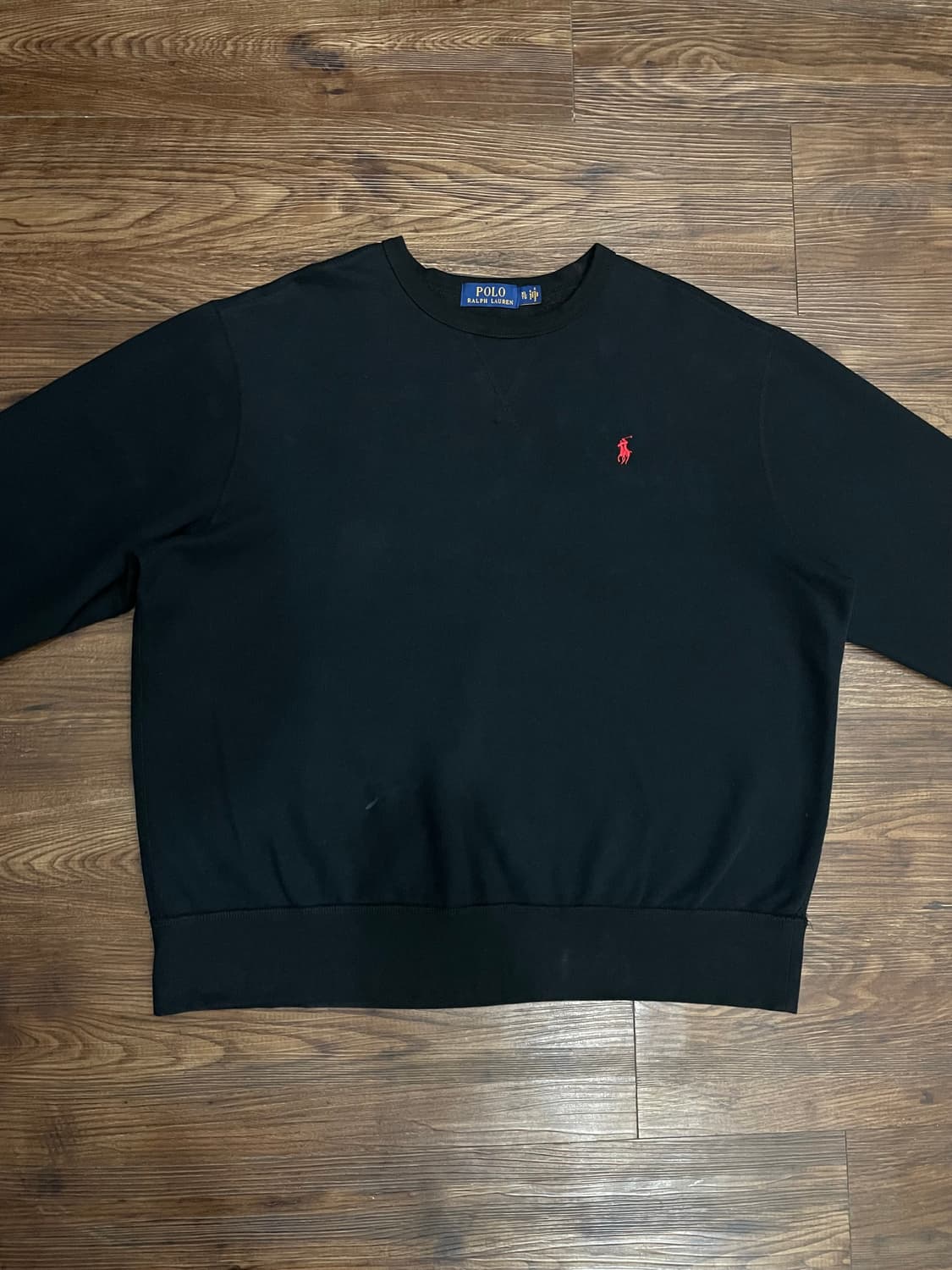 폴로 랄프로렌 스웻셔츠 맨투맨 블랙 상품이미지1