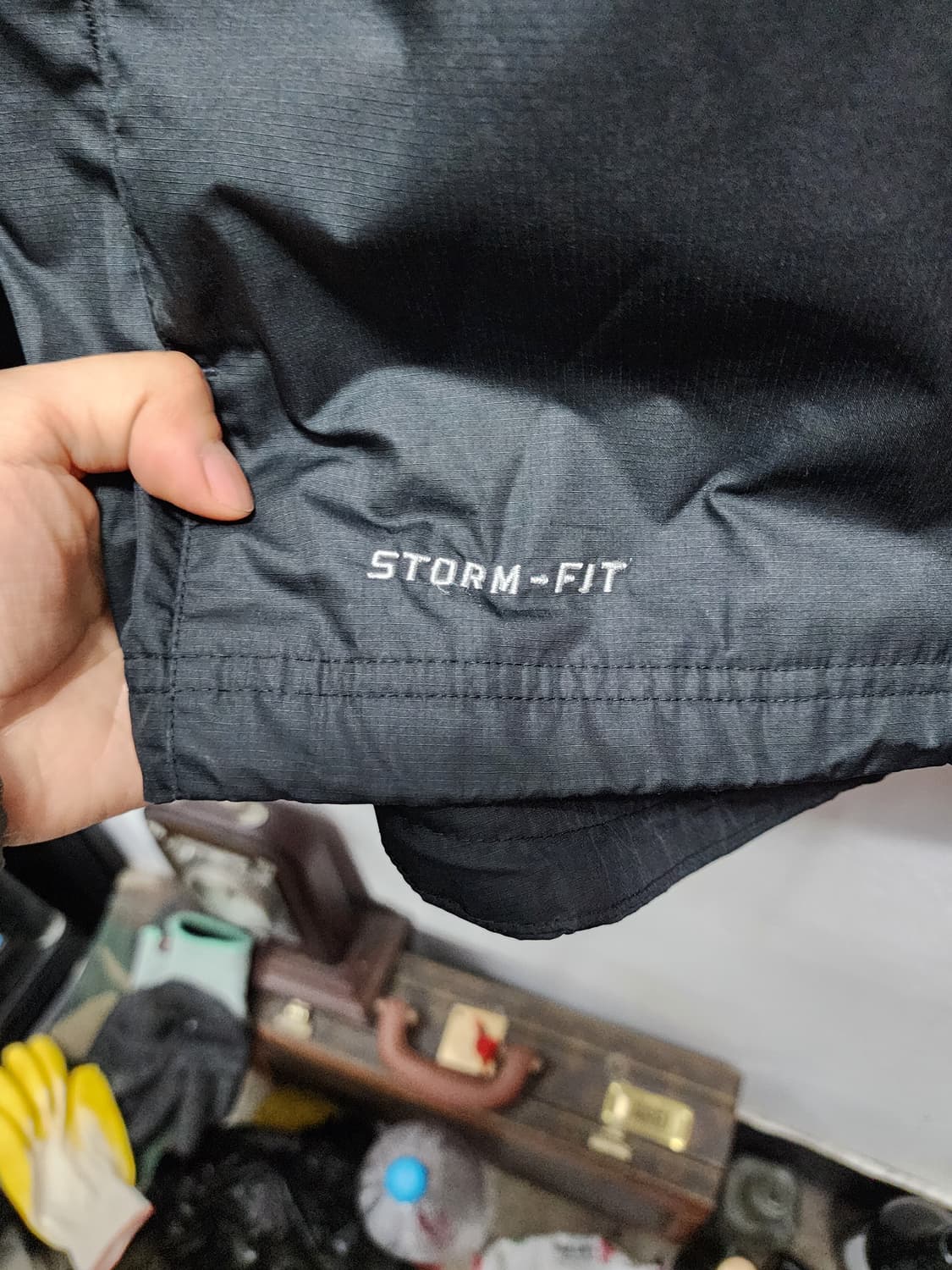 나이키 맨유 DHL 바람막이 블랙  상품이미지4