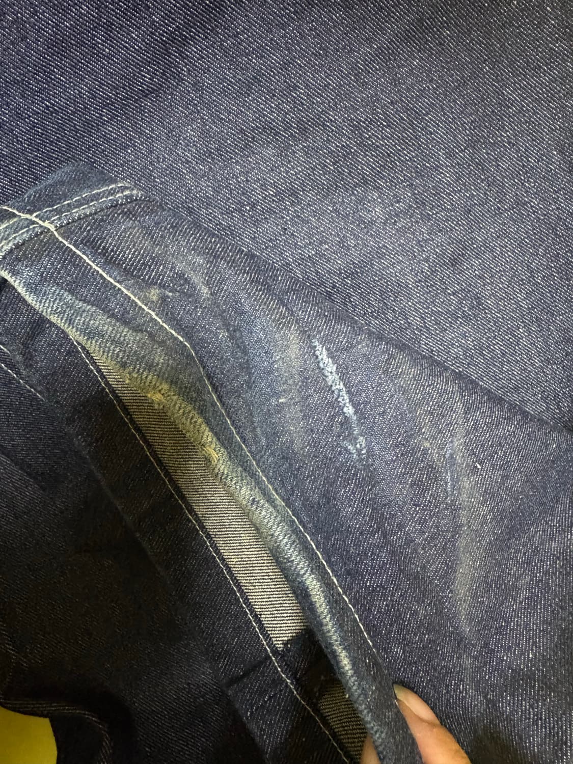 엑스톤즈 외계인 와이드 데님 팬츠 S사이즈 상품이미지7