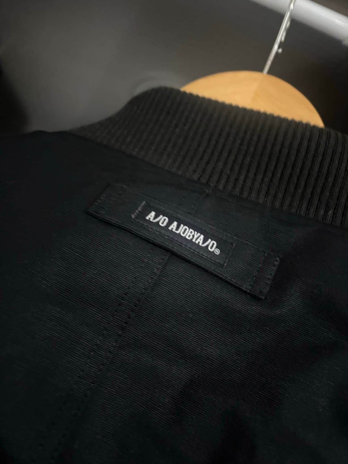 아조바이아조 봄버 자켓 챠콜 L 상품이미지3