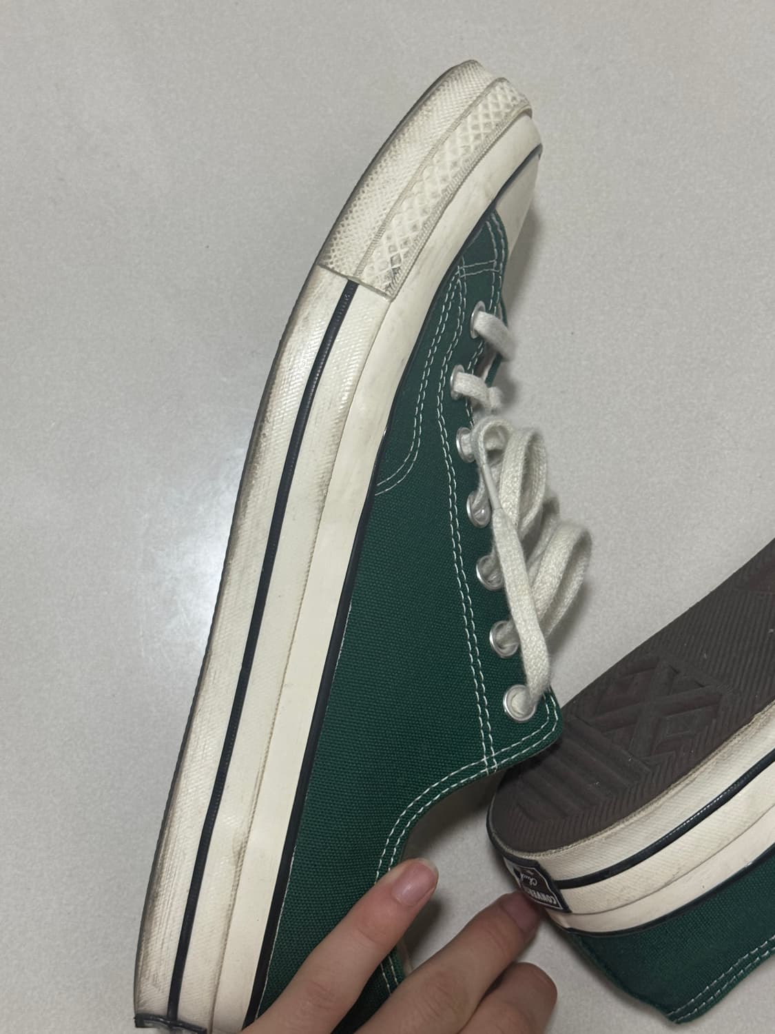 컨버스 척 70 그린 285 상품이미지5