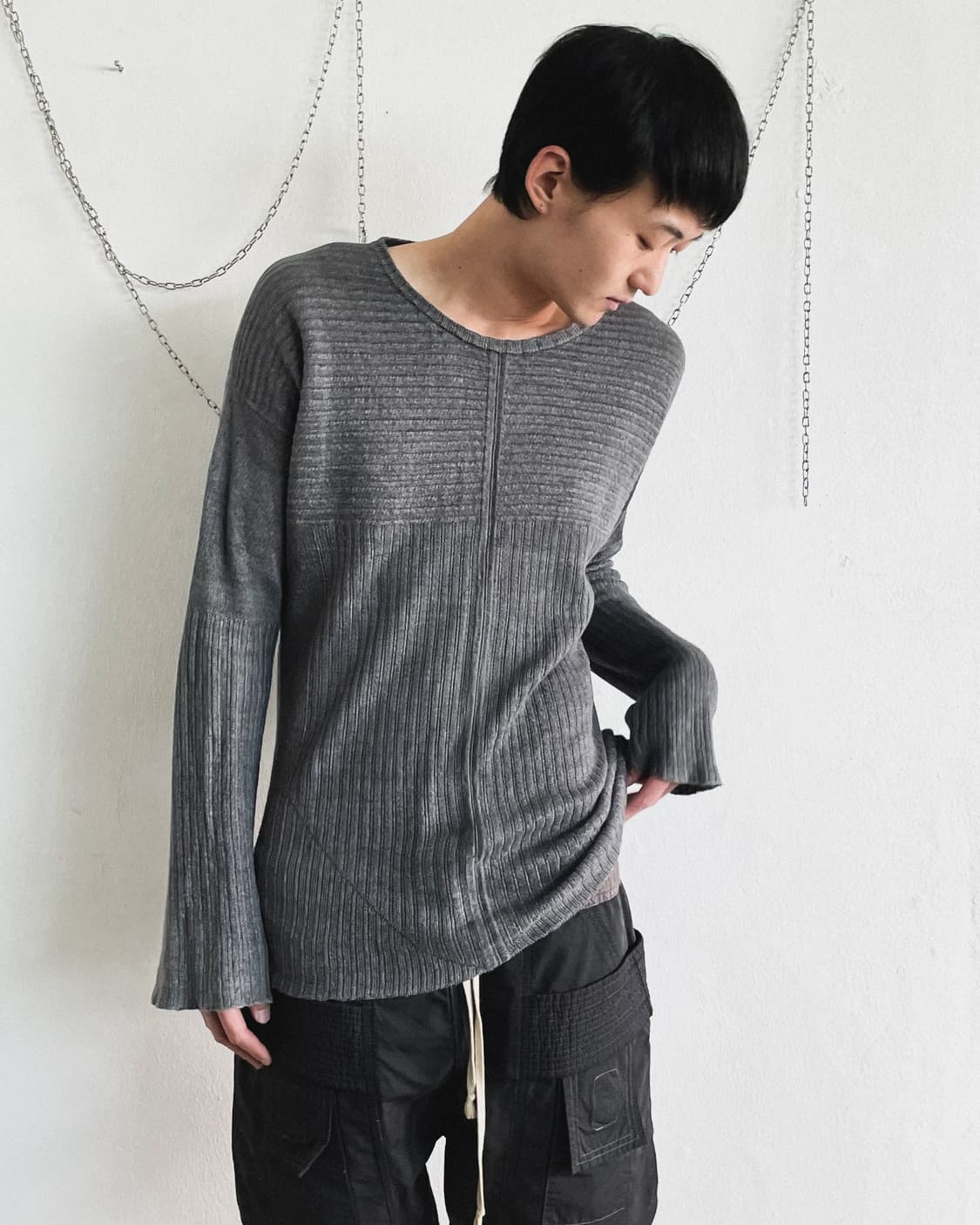 릭오웬스 SS19 BABEL 린넨 니트 상품이미지2