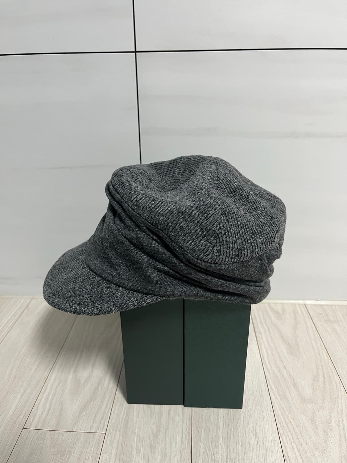 카시라 드레이프 그레이 캡 상품이미지1