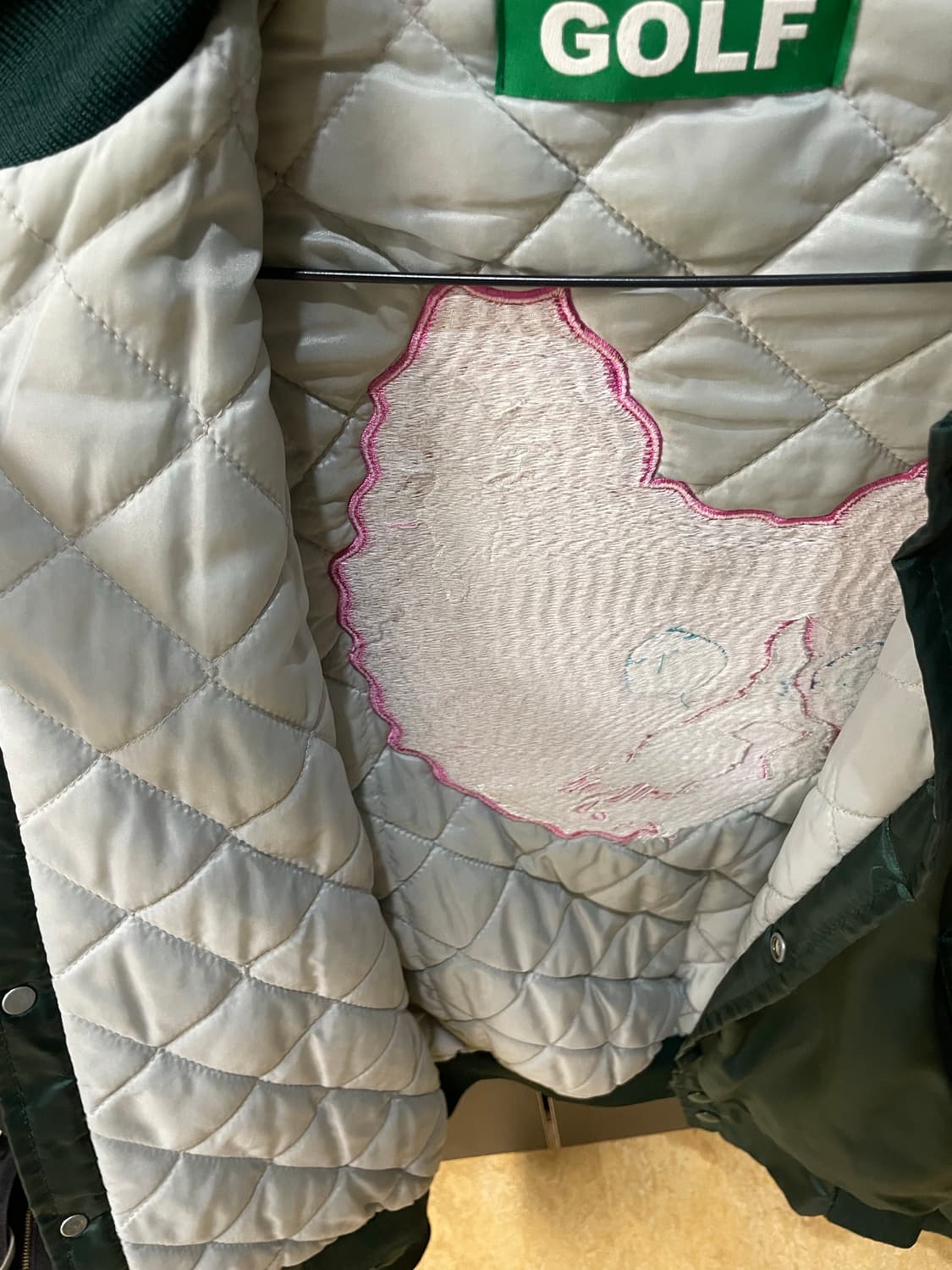 골프왕 체리밤 블루종 자켓 M 상품이미지3