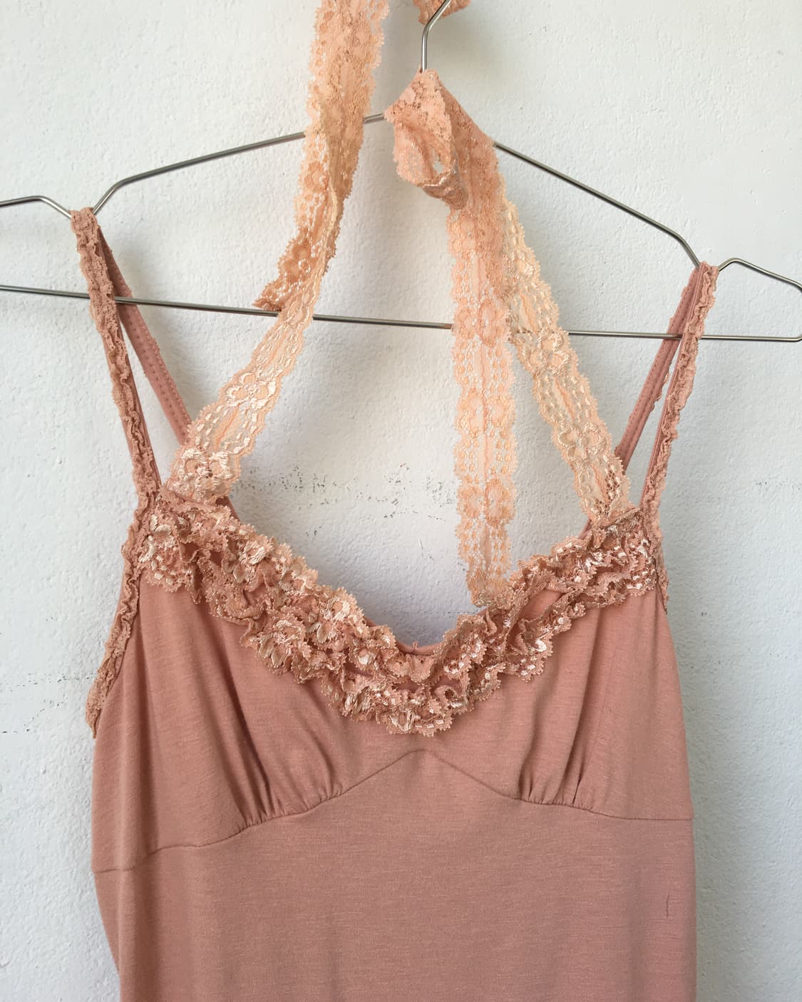 Tied point lace trimming sleeveless 상품이미지4