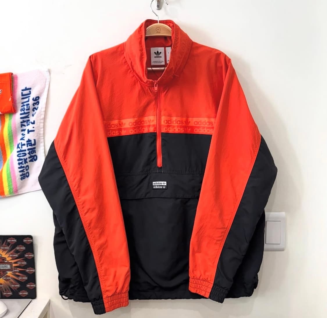 235. 아디다스 아노락 바람막이 상품이미지1