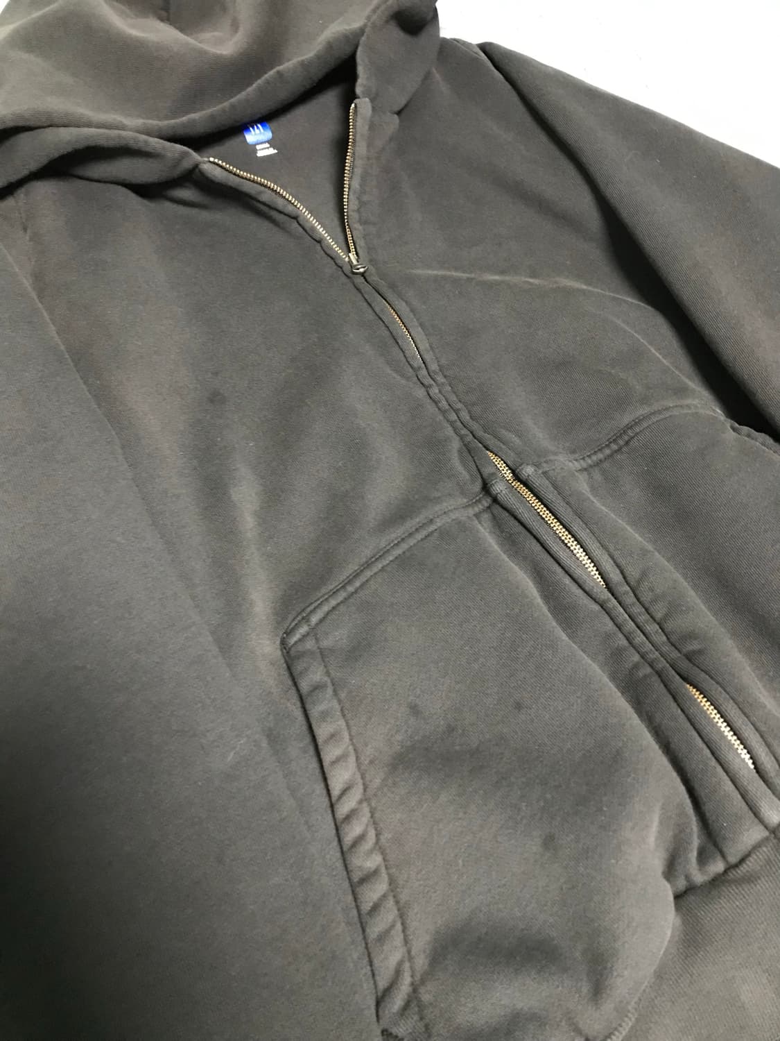 [S] 이지갭 후드집업 블랙 상품이미지4