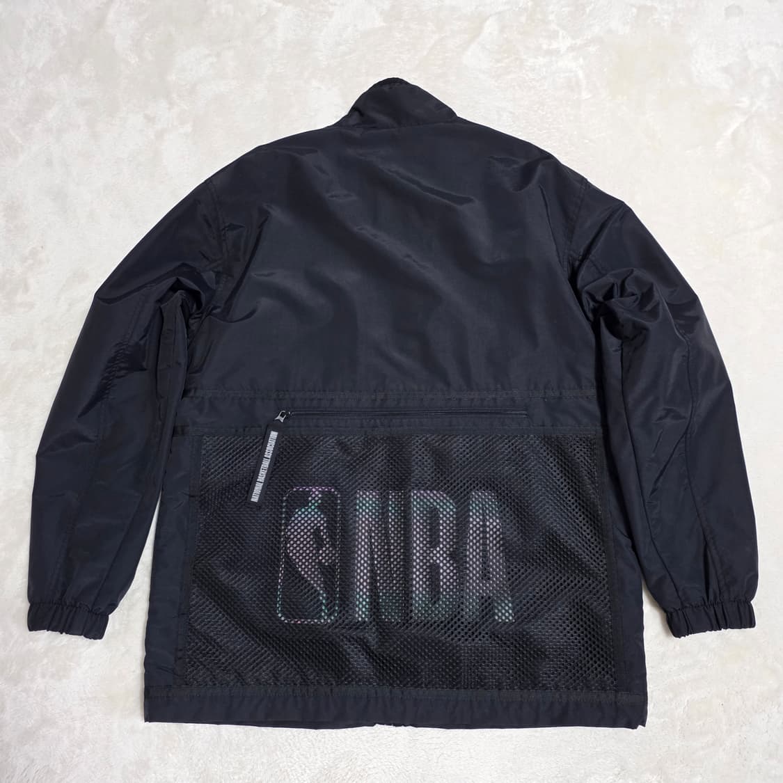 (L)NBA 골든스테이트 워리어스 블랙 바람막이 점퍼 상품이미지3