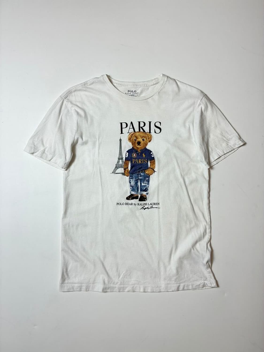 폴로 랄프로렌 파리 베어 시그니처 반팔 티셔츠 PN8777 상품이미지1