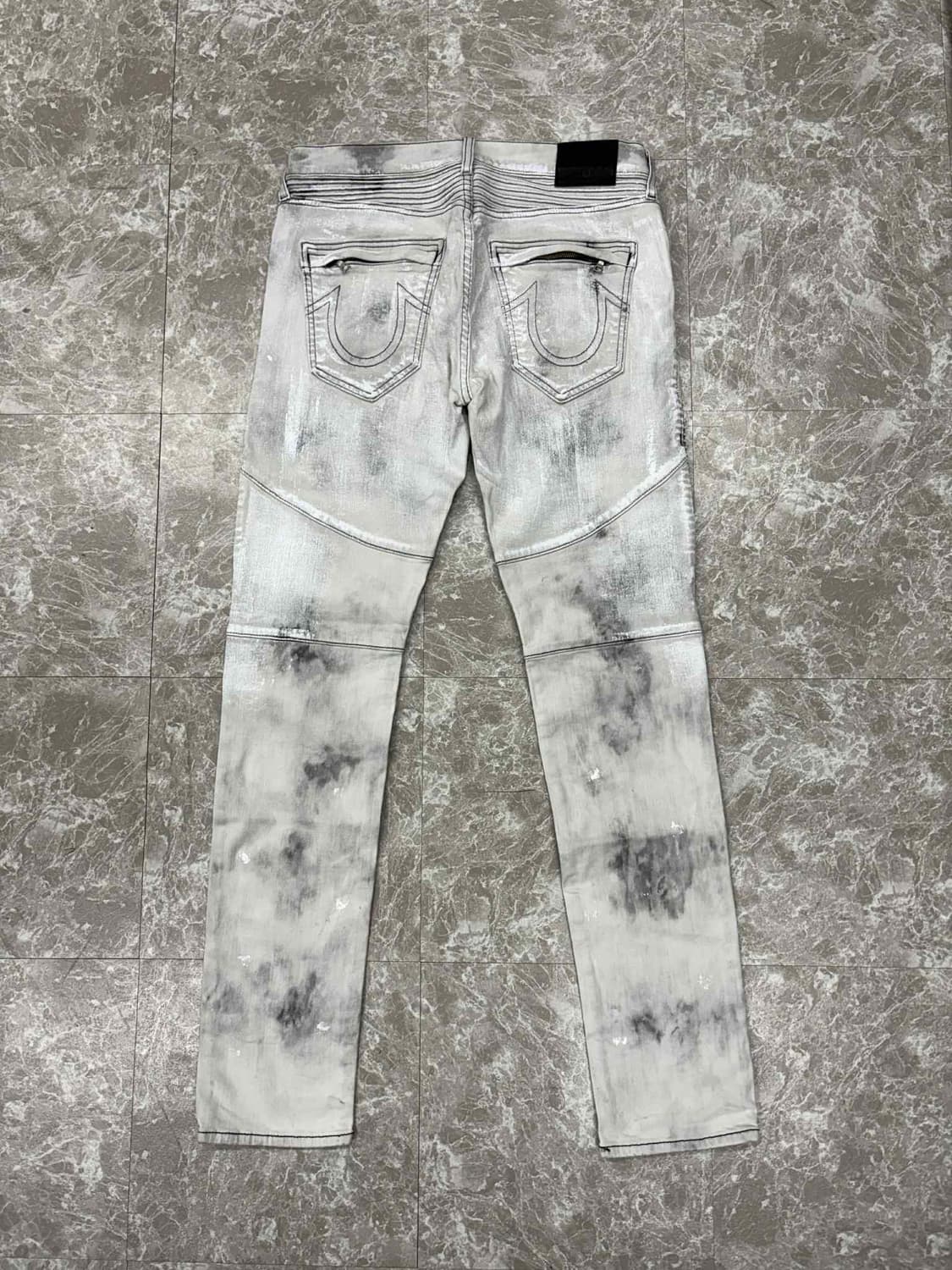 트루릴리젼 바이커 데님 청바지(32) 상품이미지2