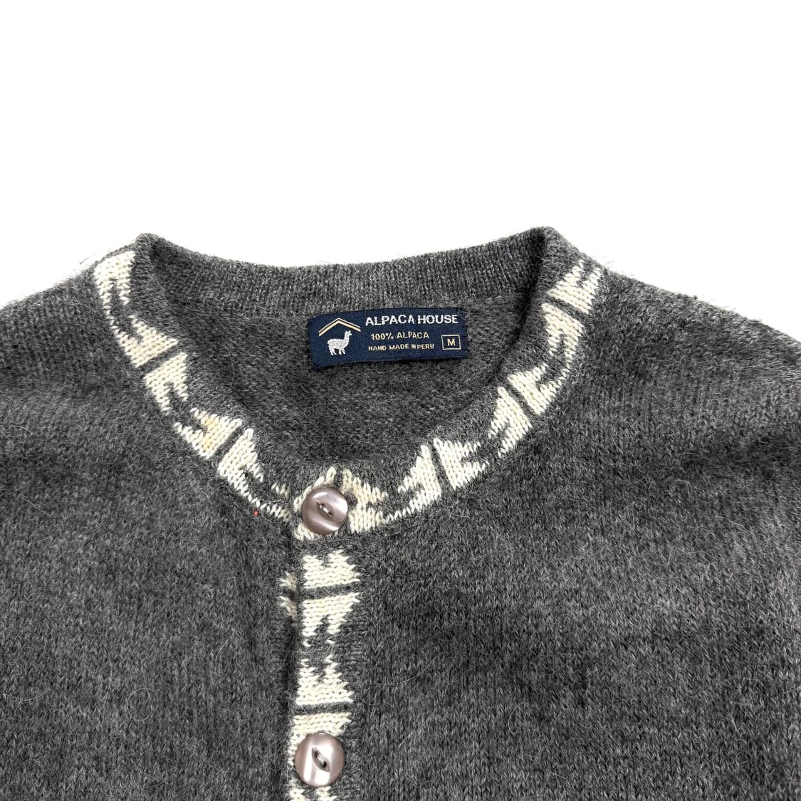 알파카 하우스 울 니트 자켓 상품이미지3