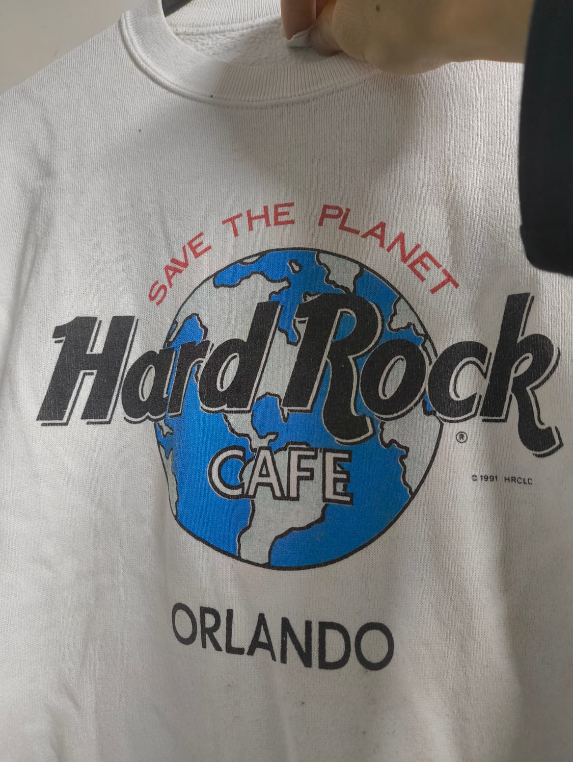 90s usa 하드락 카페 올란도 스웻셔츠 L 상품이미지2
