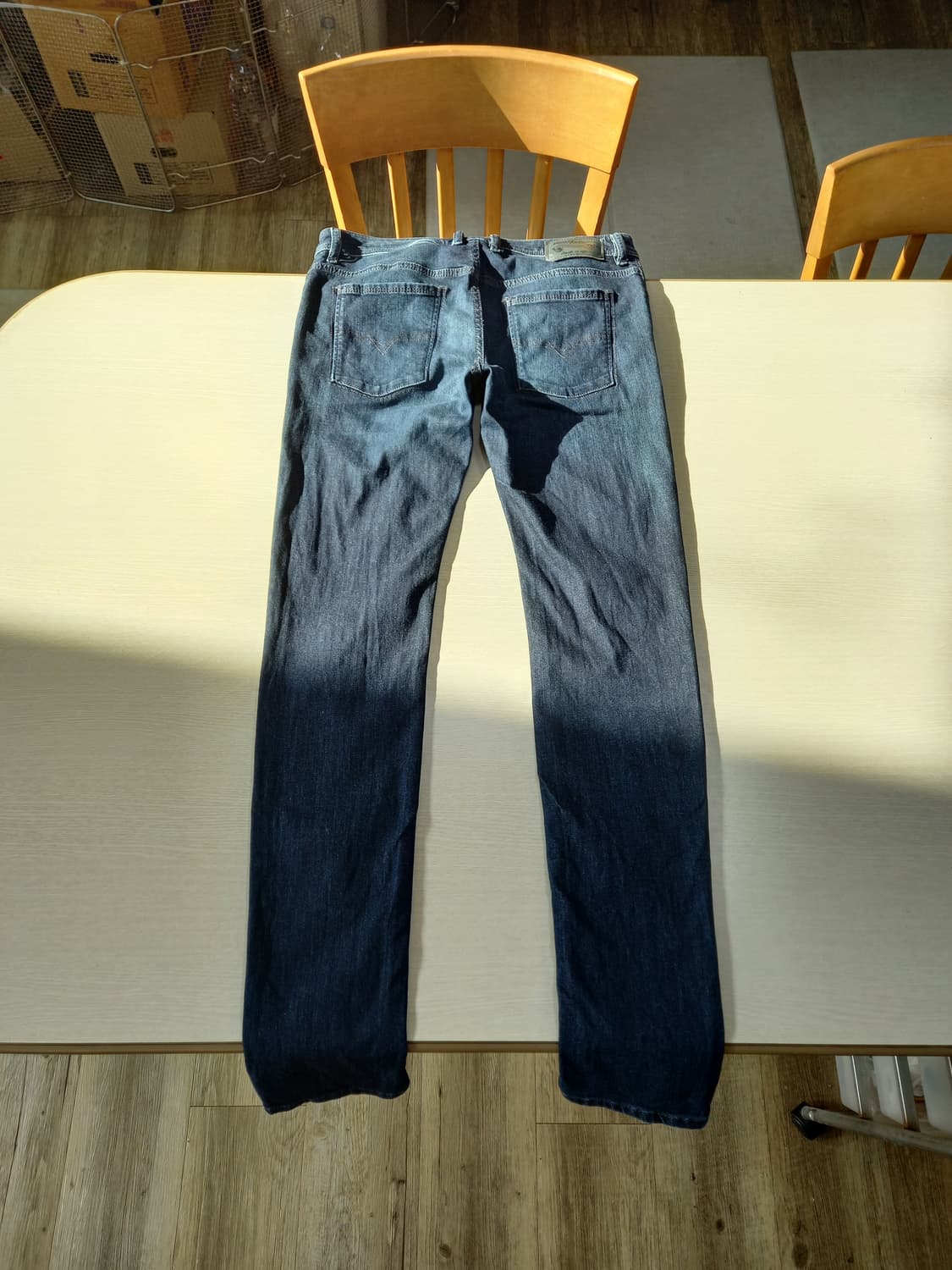 30 DIESEL 골반 워싱 스판스키니 진청 30-145 상품이미지2