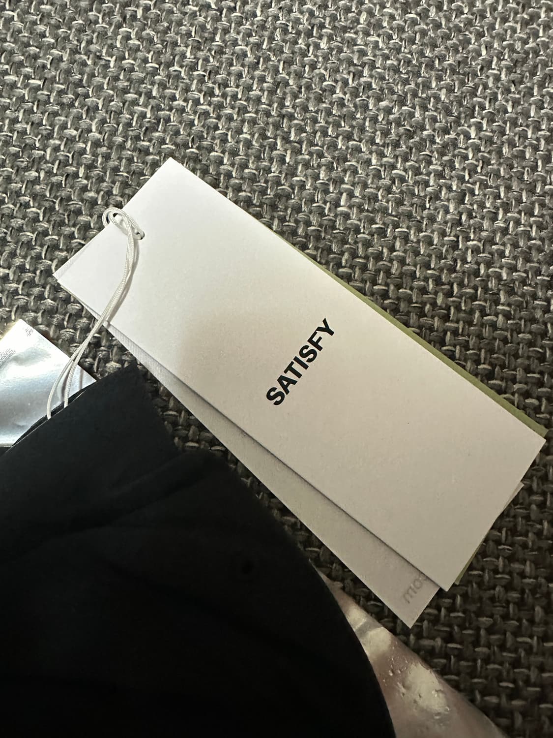 새티스파이 피스쉘 러닝 캡 블랙 상품이미지5