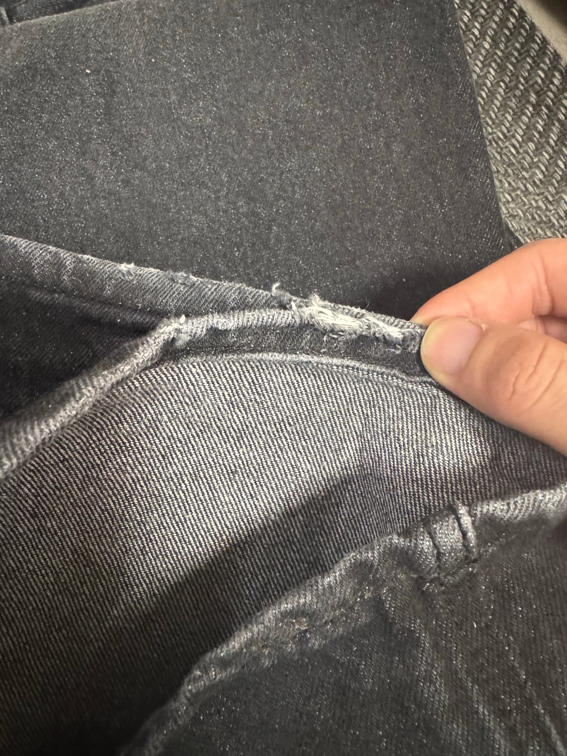 비긴202 아크 커브드 데님 팬츠 상품이미지4