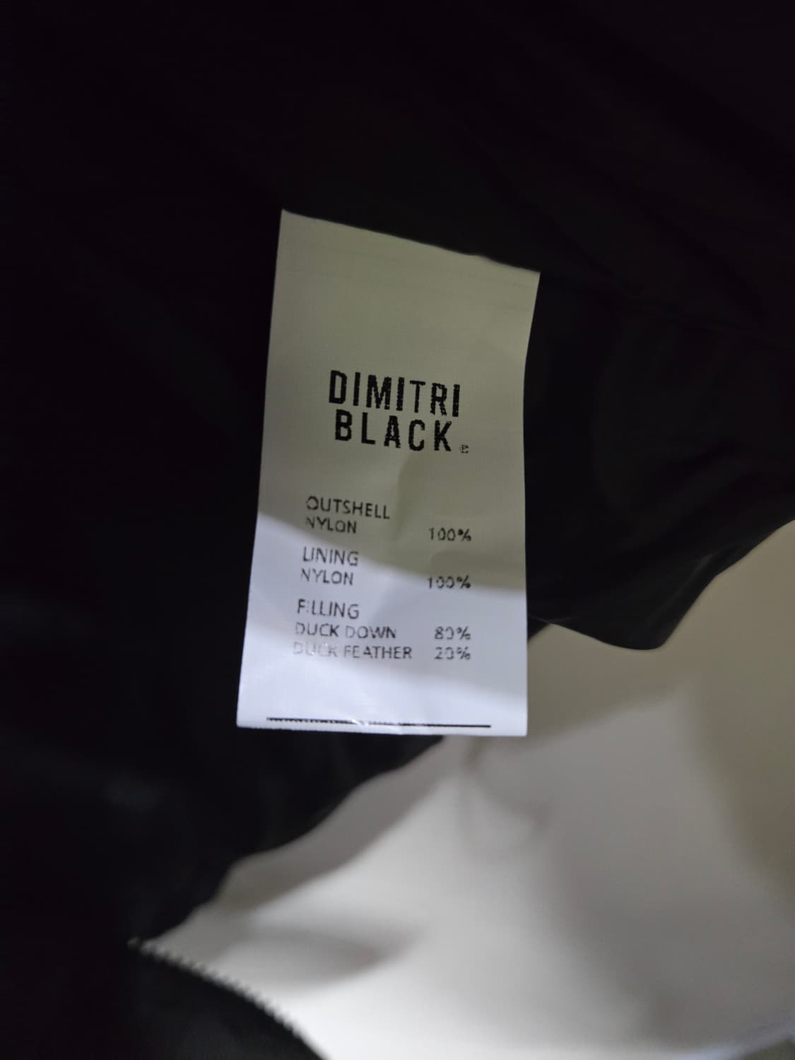디미트리블랙 패딩 블랙 2사이즈 상품이미지6