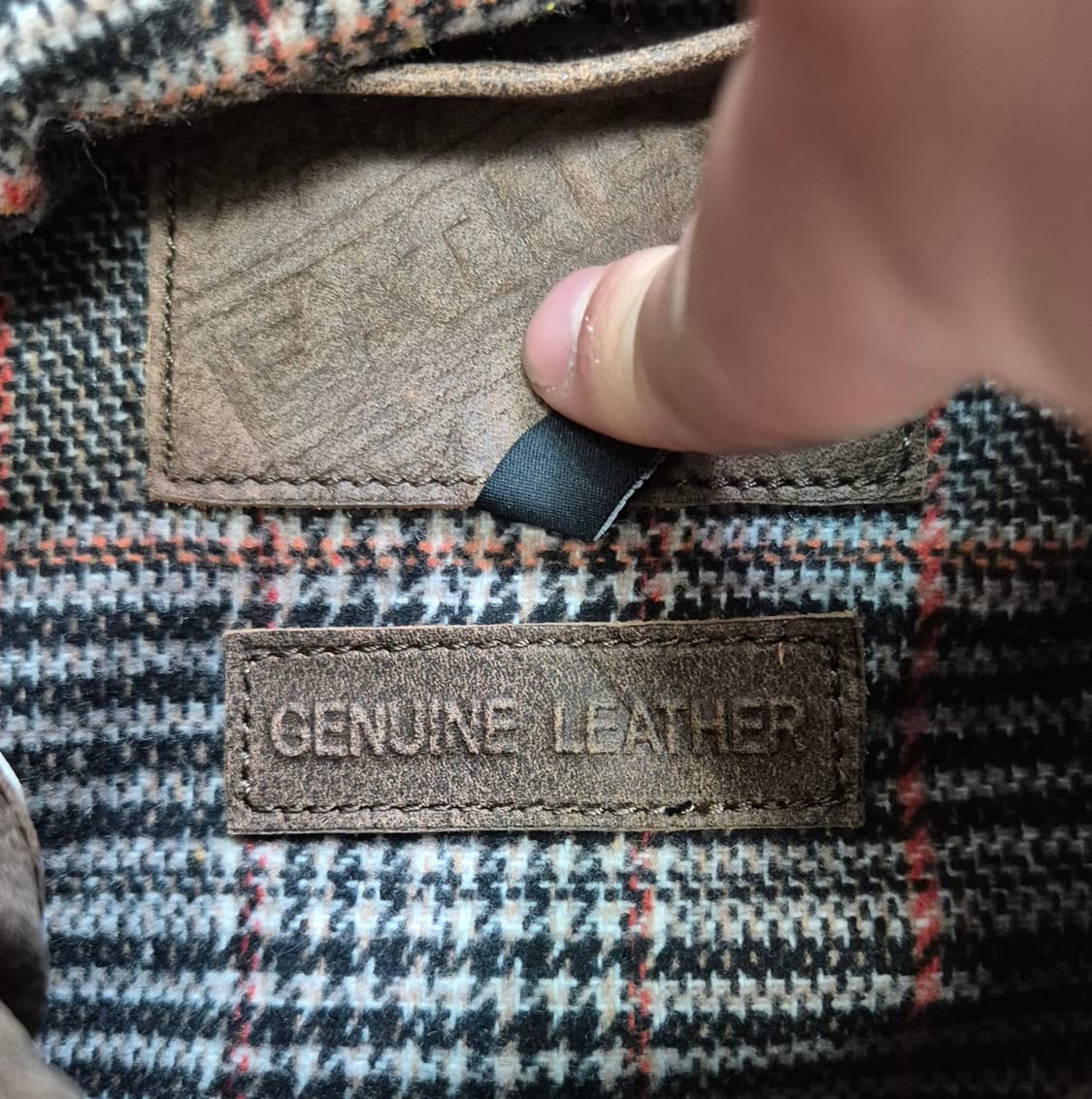 Genuine Leather 천연 소가죽 자켓 상품이미지3