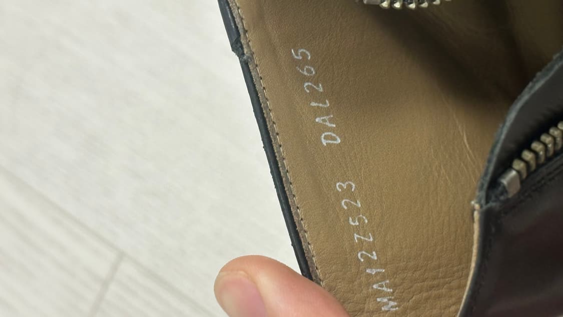 로스트가든 사이드 지퍼 앵클부츠 265 상품이미지7