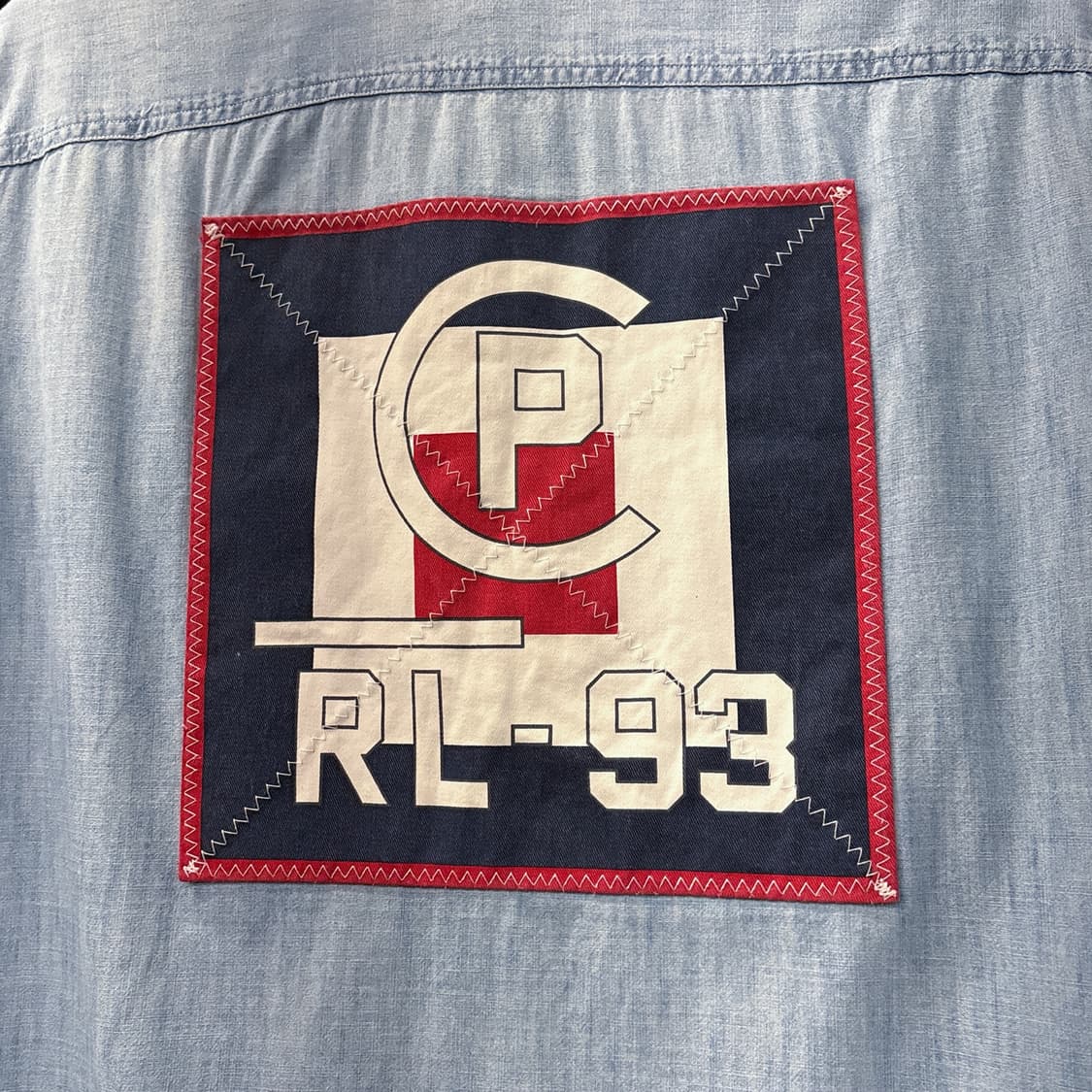 신형라벨 폴로 랄프로렌 RL-93 시그니처 패치 코튼 워크셔츠 N1320 상품이미지5