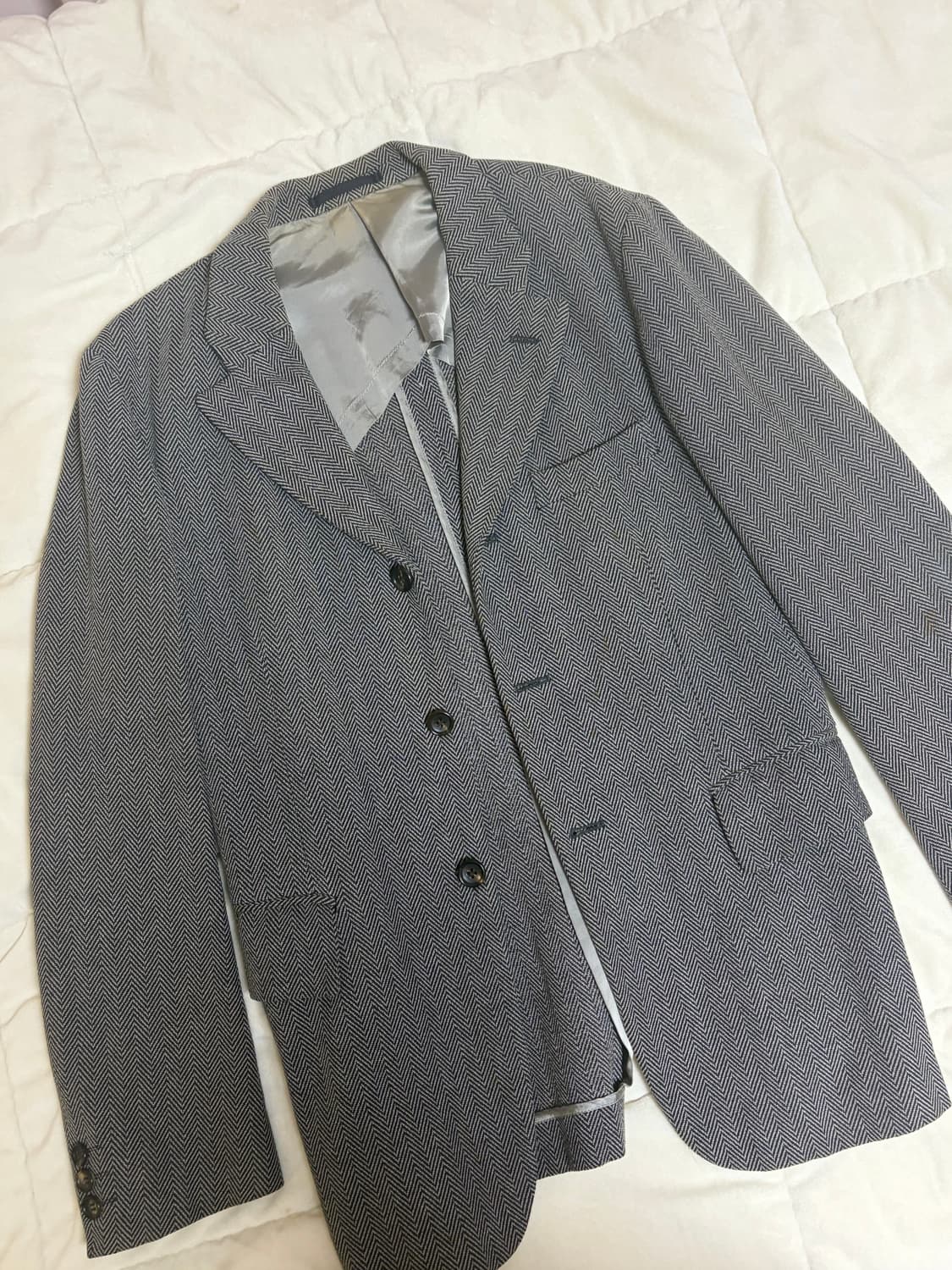 꼼데가르송 옴므 플러스 헤링본 블레이저 상품이미지1