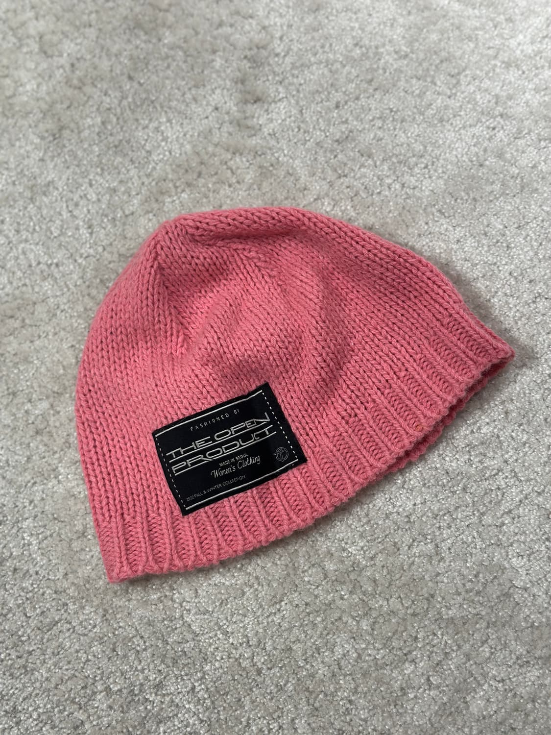 더오픈프로덕트 핑크 비니 상품이미지1