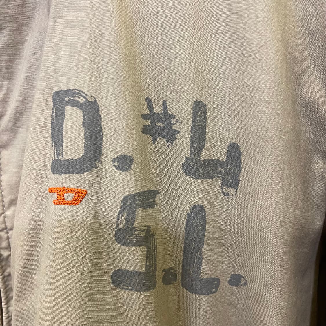 00's 올드 디젤(Diesel) 아카이브 플로럴 하이넥 자켓 상품이미지2