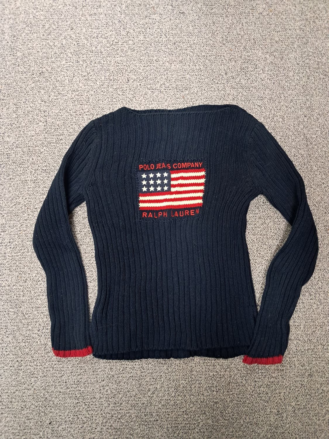 폴로 성조기 니트 상품이미지1