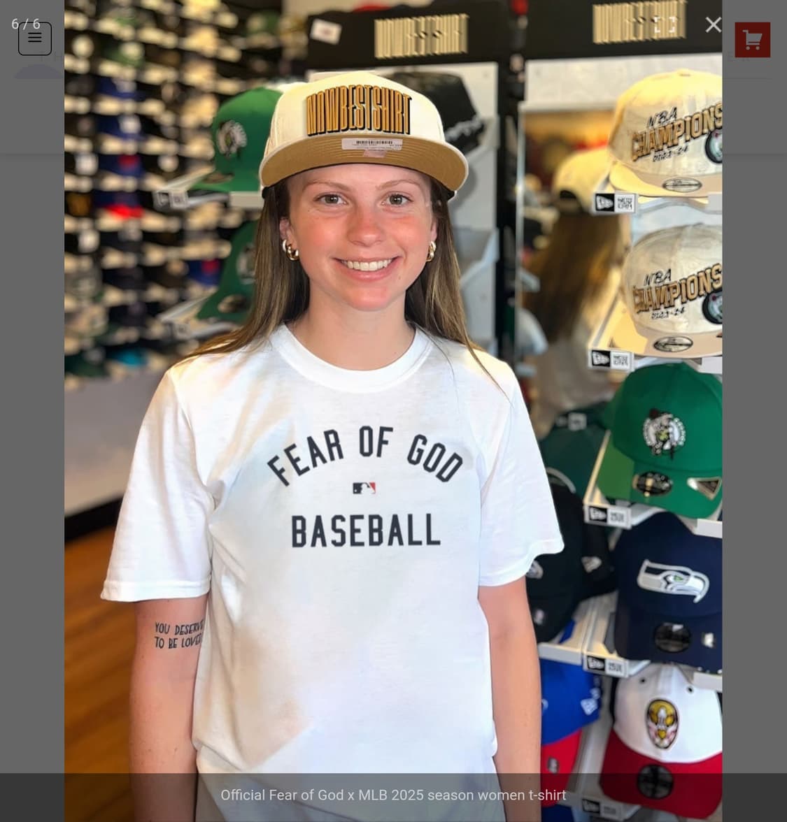 Fear of God ESSENTIALS x MLB 티셔츠 상품이미지1