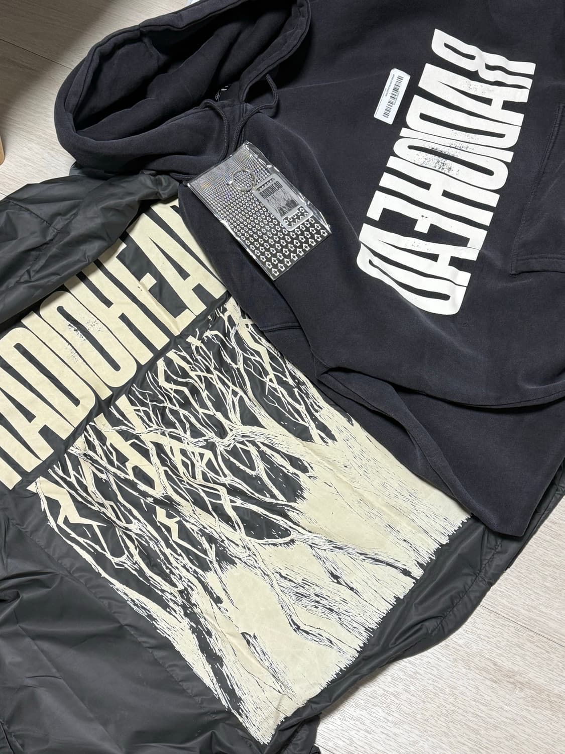 라디오헤드 후드티 2025 투어 공식 머천다이즈 L 상품이미지4