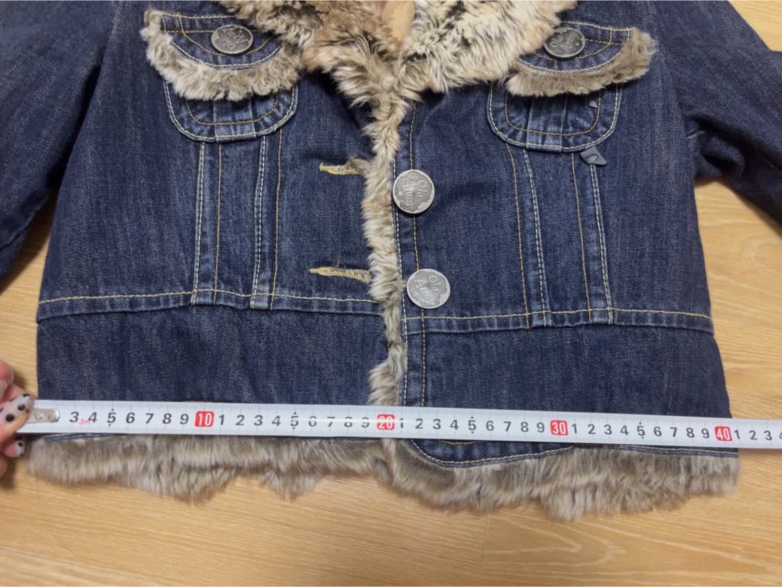 데님 퍼 자켓  상품이미지5