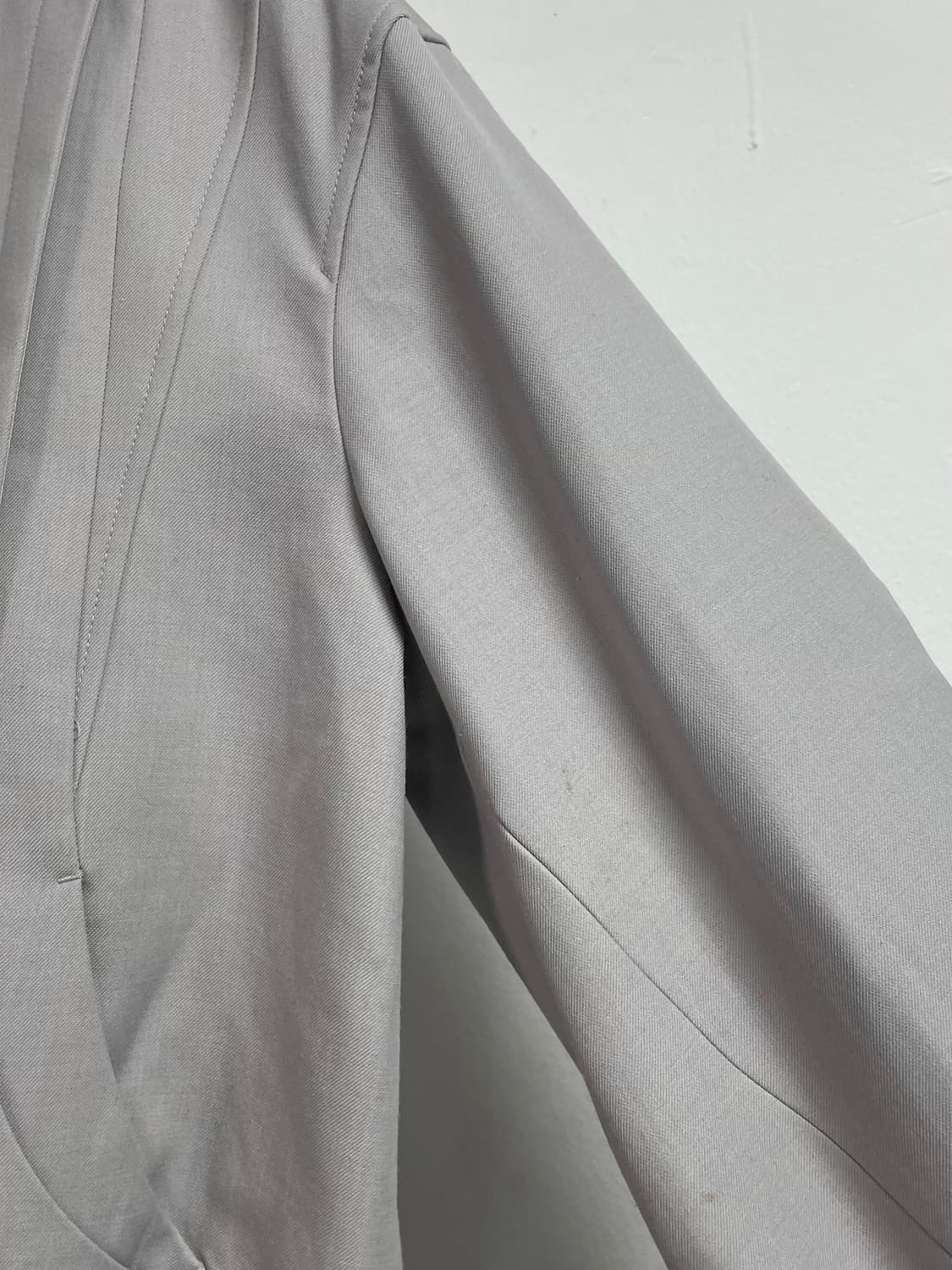 쿠어 모카그레이 울 투웨이 블루종 자켓 (on.603)  상품이미지6