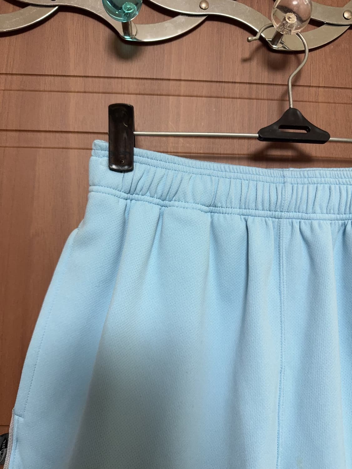 아디다스 빈티지 아노깔 서브컬쳐 스카이블루 스포츠 하프팬츠 상품이미지2