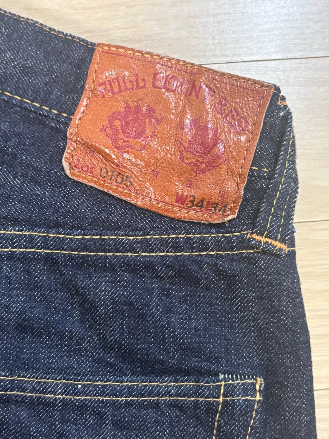 풀카운트 0105w 34사이즈 상품이미지2