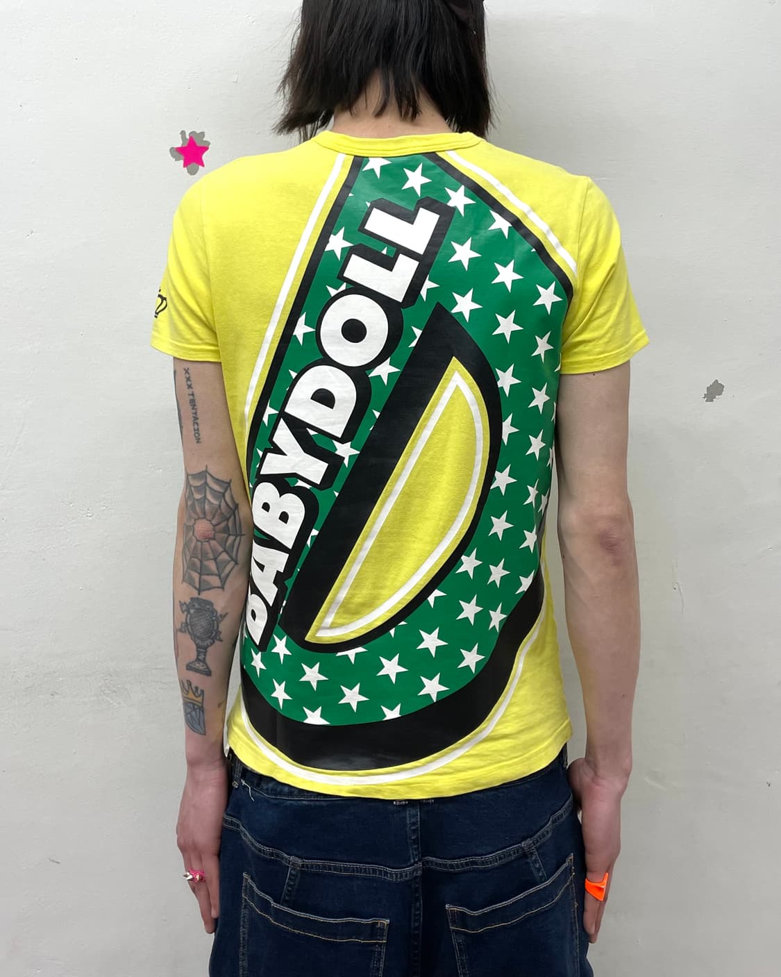 Retro Baby Doll B Star T-shirt  상품이미지2